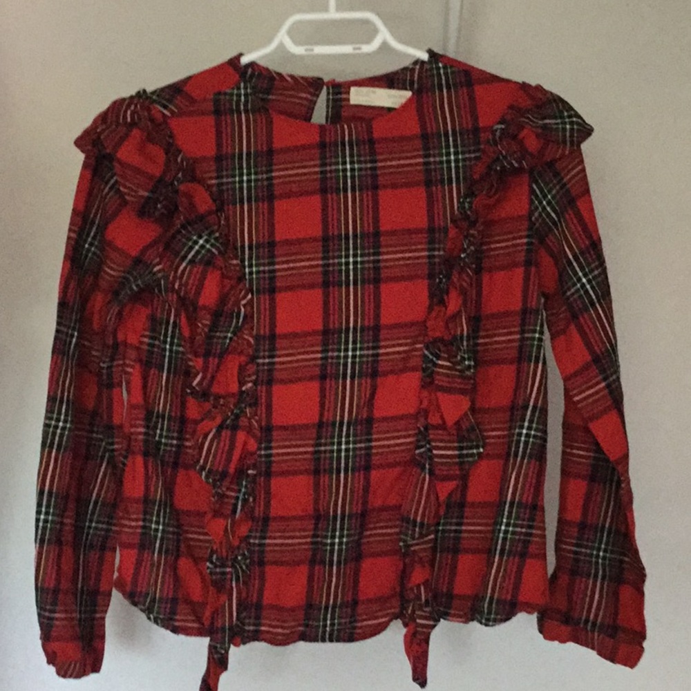 Plaid long sleeve